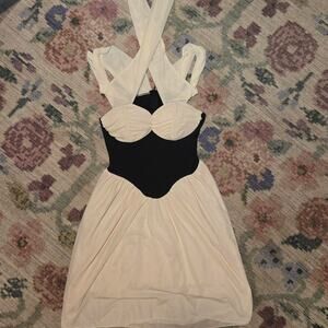 Cherley Draped Chiffon “Goddess” Dress